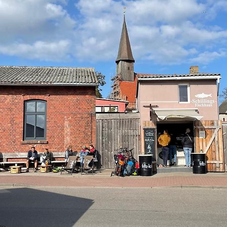 Reetferienhaus - Schaprode Hafen Exterior foto